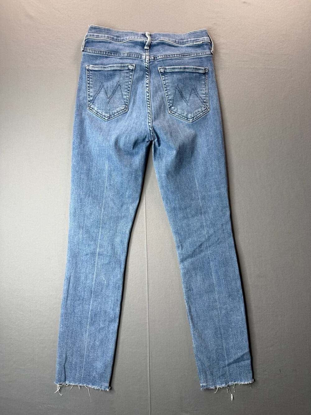 MOTHER The Mid Rise Dazzler Ankle Fray We The Animals Jeans Size 26